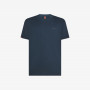 Navy blue cotton jersey T-shirt