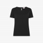 T-shirt in cotone nero