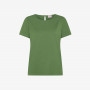 Sage green cotton T-shirt