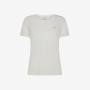 T-SHIRT ROUND NECK LINEN S/S BIANCO PANNA