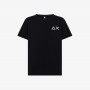Black T-shirt with SUN68 logo print