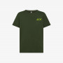 Dark green T-shirt with SUN68 logo print