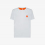 T-SHIRT SMALL LOGO FLUO S/S BIANCO