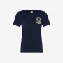 ROUND T-SHIRT APPLICATION S/S NAVY BLUE