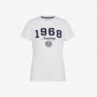 BOY'S T-SHIRT HERITAGE ON CHEST S/S BIANCO
