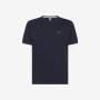 Cotton T-shirt with pocket NAVY BLUE