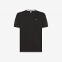 Cotton T-shirt with pocket BLACK