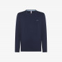 T-SHIRT BASIC L/S NAVY BLUE