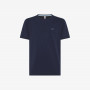 Cotton T-shirt with pocket NAVY BLUE