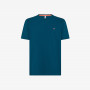 T-shirt in piquet di cotone BLUE PROFONDO