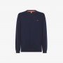 Cotton piqué T-shirt NAVY BLUE