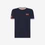 Cotton piqué T-shirt NAVY BLUE