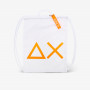 SHOE BAG BIANCO/ARANCIO FLUO