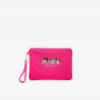 POCHETTE LOGO FUXIA