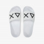 SLIPPERS LOGO BIANCO