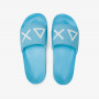 SLIPPERS LOGO TURCHESE