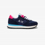 ALLY SOLID NYLON NAVY BLUE