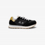 GIRL'S ALLY GLITTER TEXTILE (TEEN) BLACK