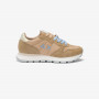 Ally beige suede and nylon sneaker