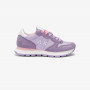 Sneaker Ally in suede e nylon lilla