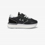 Sneaker Big Ally in pelle nera