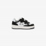 Sneaker Boy's Big Basket in pelle nera
