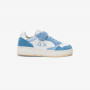 Boys’ Big Basket light blue leather sneaker