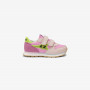 Girls' Big Stargirl Sponge pink leather and nylon sneaker