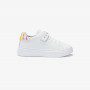 Sneaker Girl's Grace in pelle bianca
