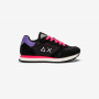 GIRL'S ALLY SOLID (TEEN) BLACK/FUXIA