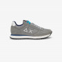 Tom nylon and suede sneaker MEDIUM GREY