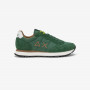 Sneaker Tom in nylon e suede VERDE SCURO