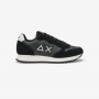 Sneaker Tom Classic in nylon e suede NERO