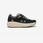 Jupiter mesh and suede sneaker BLACK