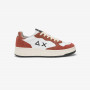 Big Basket leather sneaker RUST