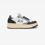 Basket Love Lady leather and suede sneaker WHITE/BLACK