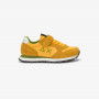 Boys’ Tom nylon and suede sneaker YELLOW