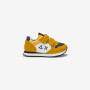 Boys’ Tom Color nylon, suede and leather sneaker YELLOW