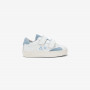 Sneaker Boy's Street in pelle SKY BLUE