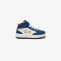 Sneaker Boy's Genius mid top in pelle e nylon ROYAL