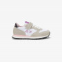 Girls’ Ally nylon and suede sneaker WHITE