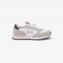 Girls’ Ally nylon and suede sneaker WHITE