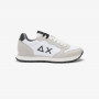 Sneaker Tom in nylon e suede bianco