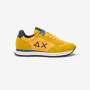 Sneaker Tom in nylon e suede giallo