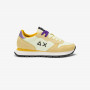 Lemon Ally Solid nylon and suede sneaker