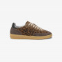 Sneaker California Sun in suede con logo volpe