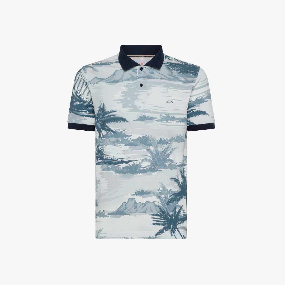 POLO ALL OVER PRINT COLLECTION EL. NAVY BLUE