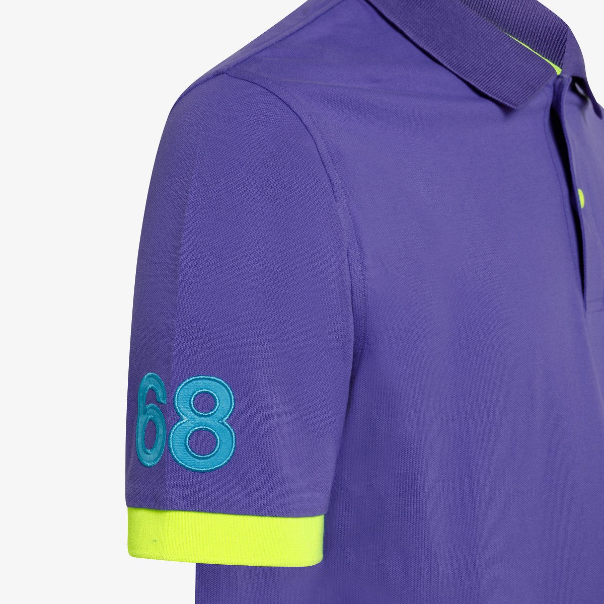 POLO LOGO FLUO EL. BERRY