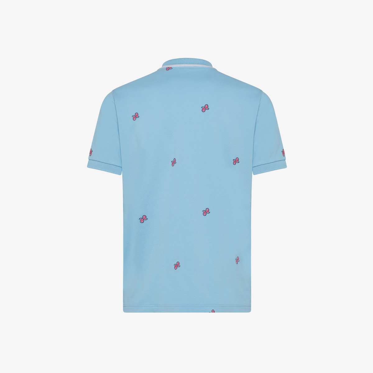 POLO FULL EMBRODERY EL. LIGHT BLUE
