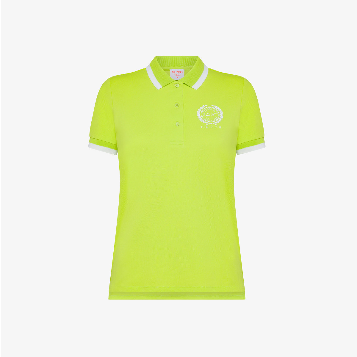 POLO SMALL STRIPES SPORT S/S LIME